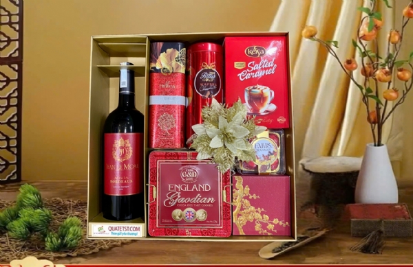 Hộp quà tết stĐt 2613