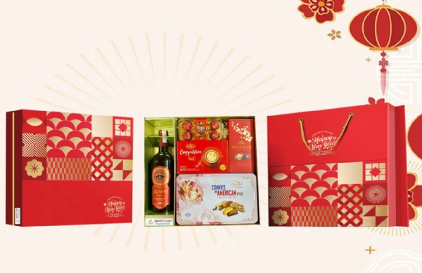 Hộp quà tết cao cấp ST 25-03