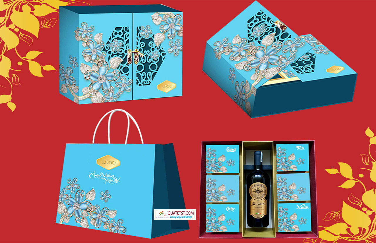 cửa hàng quà tết cao cấp