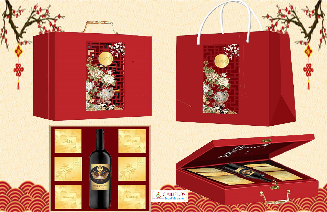 set quà tết đẹp